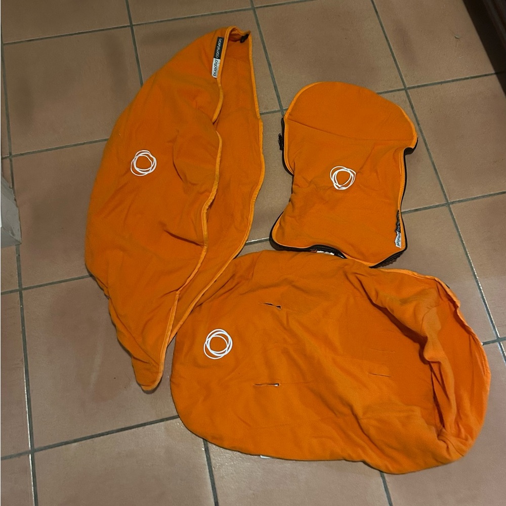 Bugaboo Stroller Bright Orange Stroller Liner